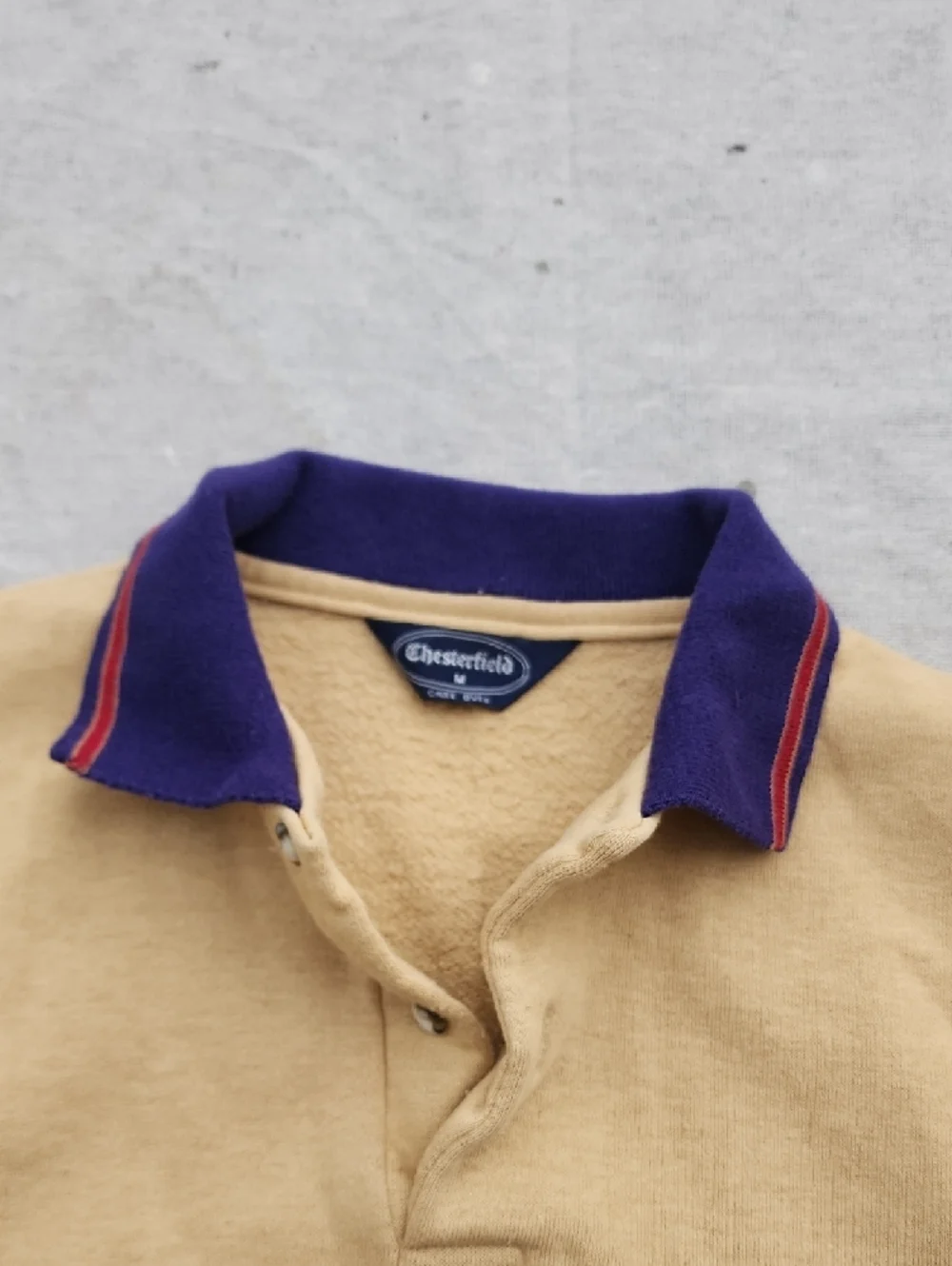 Vintage 80's USA Made Chesterfield Pullover‎ Sweater Men's Medium